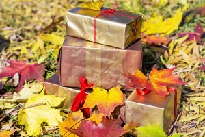Thanksgiving gift wrap